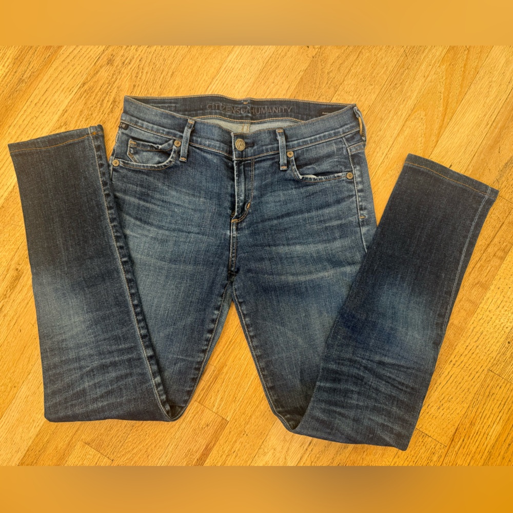 Citizens of Humanity Dark Wash Skinny Jeans